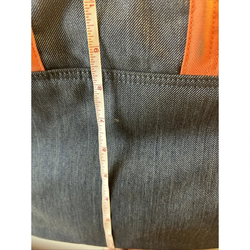 Herschel Supply Co Duffel Bag Blue Gray Weekender Travel Gym Overnight Tote